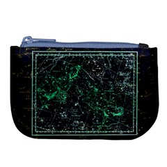 Constellation Constellation Map Large Coin Purse by Pakrebo