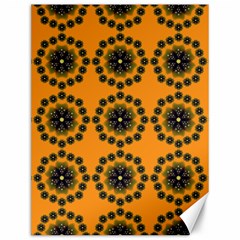 Desktop Abstract Template Flower Canvas 12  X 16  by Pakrebo