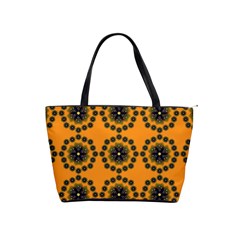 Desktop Abstract Template Flower Classic Shoulder Handbag by Pakrebo