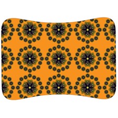 Desktop Abstract Template Flower Velour Seat Head Rest Cushion by Pakrebo