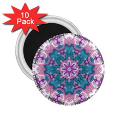 Mandala Pattern Abstract 2 25  Magnets (10 Pack)  by Pakrebo