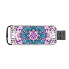 Mandala Pattern Abstract Portable Usb Flash (two Sides) by Pakrebo