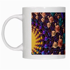 Pattern Art Ornament Fractal White Mugs