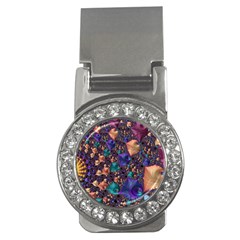 Pattern Art Ornament Fractal Money Clips (CZ) 