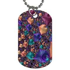 Pattern Art Ornament Fractal Dog Tag (Two Sides)