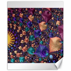 Pattern Art Ornament Fractal Canvas 16  x 20 