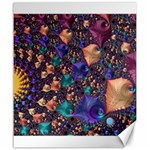 Pattern Art Ornament Fractal Canvas 20  x 24  19.57 x23.15  Canvas - 1