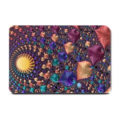 Pattern Art Ornament Fractal Small Doormat 