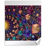 Pattern Art Ornament Fractal Canvas 11  x 14  10.95 x13.48  Canvas - 1