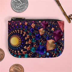 Pattern Art Ornament Fractal Mini Coin Purse