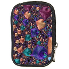 Pattern Art Ornament Fractal Compact Camera Leather Case