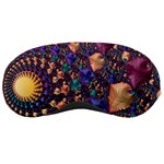 Pattern Art Ornament Fractal Sleeping Masks Front