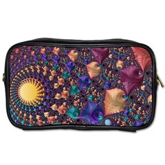 Pattern Art Ornament Fractal Toiletries Bag (Two Sides)