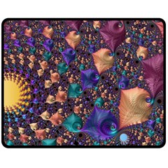 Pattern Art Ornament Fractal Fleece Blanket (Medium) 