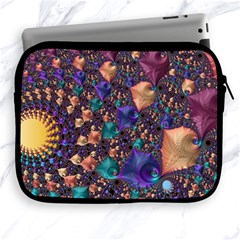 Pattern Art Ornament Fractal Apple iPad 2/3/4 Zipper Cases