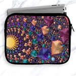 Pattern Art Ornament Fractal Apple iPad 2/3/4 Zipper Cases Front