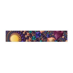 Pattern Art Ornament Fractal Flano Scarf (Mini)