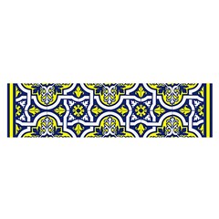 Tiles Panel Decorative Decoration Satin Scarf (oblong)