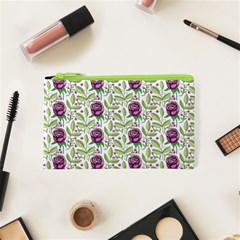 Default Texture Background Floral Cosmetic Bag (xs) by Pakrebo