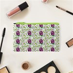 Default Texture Background Floral Cosmetic Bag (XS) Front