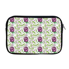 Default Texture Background Floral Apple Macbook Pro 17  Zipper Case by Pakrebo