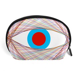 Line Art Geometric Design Line Accessory Pouch (large) by Pakrebo