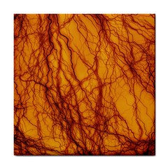 Lightning Internal Blood Vessel Tile Coasters by Pakrebo