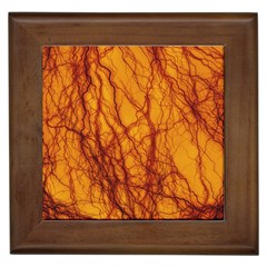 Lightning Internal Blood Vessel Framed Tiles by Pakrebo