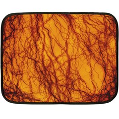 Lightning Internal Blood Vessel Fleece Blanket (mini) by Pakrebo