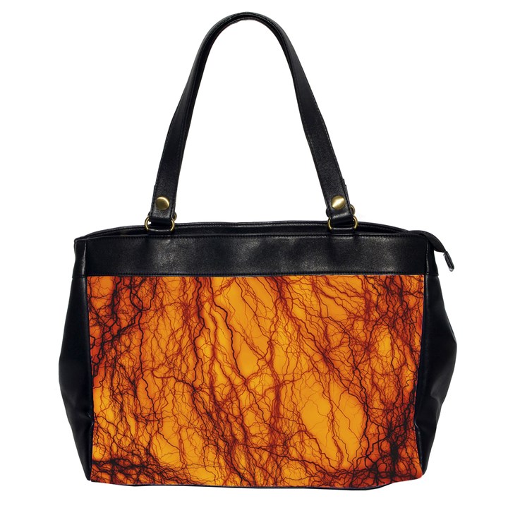 Lightning Internal Blood Vessel Oversize Office Handbag (2 Sides)