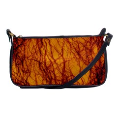 Lightning Internal Blood Vessel Shoulder Clutch Bag by Pakrebo