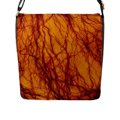 Lightning Internal Blood Vessel Flap Closure Messenger Bag (l) by Pakrebo