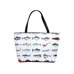 Ml 6-6 Fish Classic Shoulder Handbag by ArtworkByPatrick