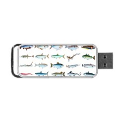 Ml 6-6 Fish Portable Usb Flash (two Sides) by ArtworkByPatrick