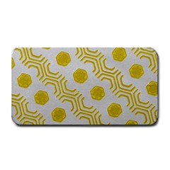 Abstract Background Hexagons Medium Bar Mats by Pakrebo