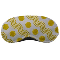 Abstract Background Hexagons Sleeping Masks by Pakrebo