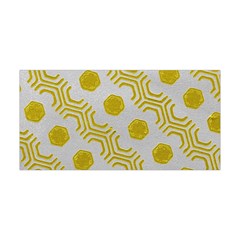 Abstract Background Hexagons Yoga Headband by Pakrebo