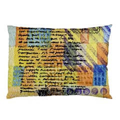 Old Paper Vintage Pillow Case