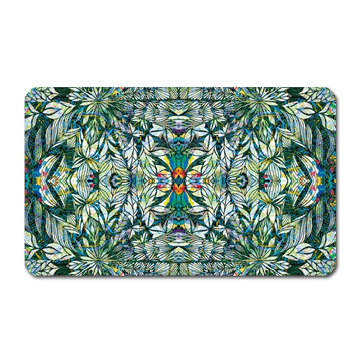 Pattern Design Pattern Geometry Magnet (Rectangular)