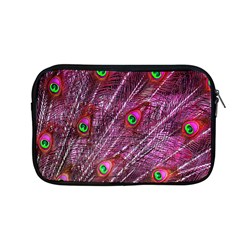 Red Peacock Feathers Color Plumage Apple MacBook Pro 13  Zipper Case