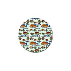 Ml 6-7 Fish Golf Ball Marker (10 Pack) by ArtworkByPatrick