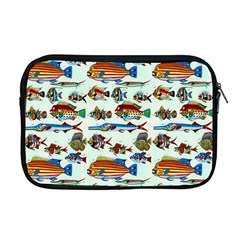 Ml 6-7 Fish Apple Macbook Pro 17  Zipper Case by ArtworkByPatrick