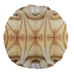 Wells Cathedral Wells Cathedral Large 18  Premium Round Cushions by Pakrebo