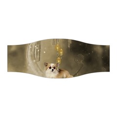 Cute Little Chihuahua With Hearts On The Moon Stretchable Headband