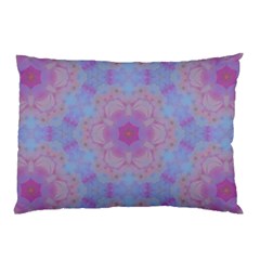 Violet Mandala Floral Pattern Pillow Case (two Sides) by WensdaiAmbrose