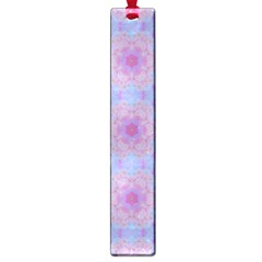 Violet Mandala Floral Pattern Large Book Marks by WensdaiAmbrose