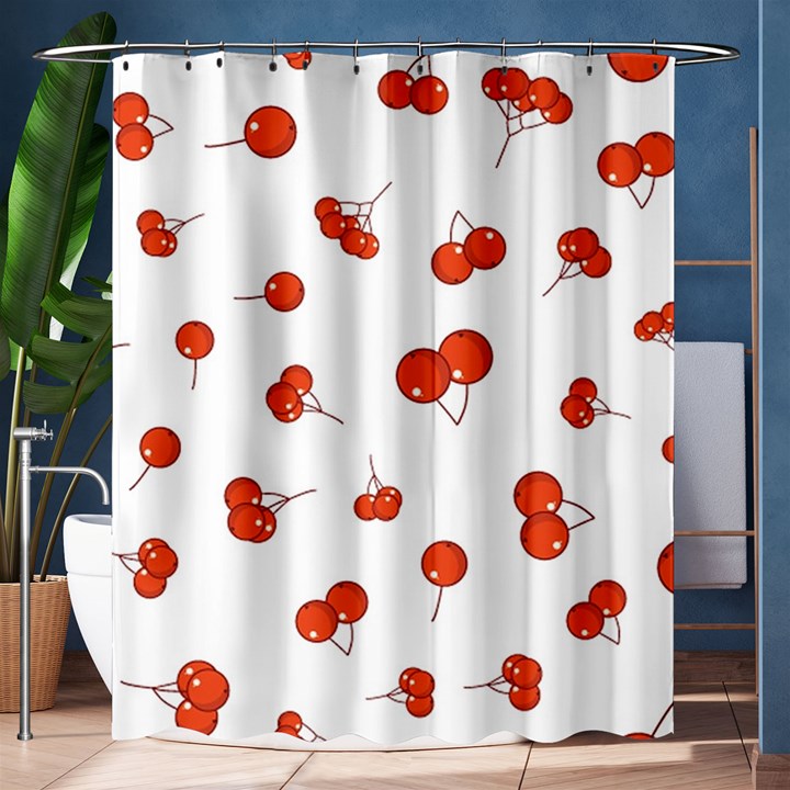 Cherry Picked Shower Curtain 60  x 72  (Medium) 