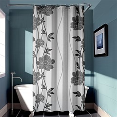 Wallflower Shower Curtain 36  X 72  (stall)  by WensdaiAmbrose