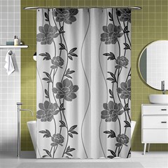 Wallflower Shower Curtain 48  X 72  (small)  by WensdaiAmbrose