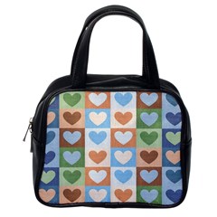 Hearts Aplenty Classic Handbag (one Side) by WensdaiAmbrose